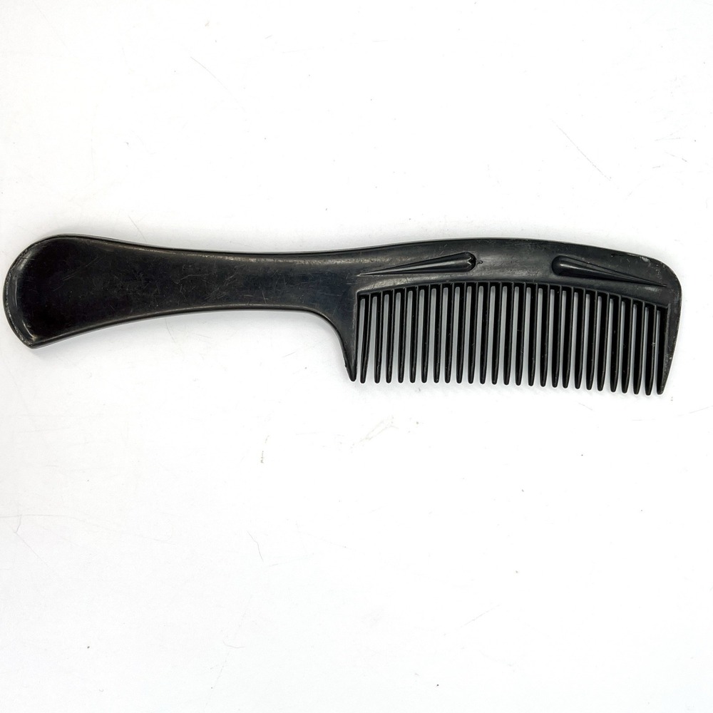 VTG Goody Black 8.5"‎ Super Pocket Comb Classic Retro Groovy 80s Old School USA